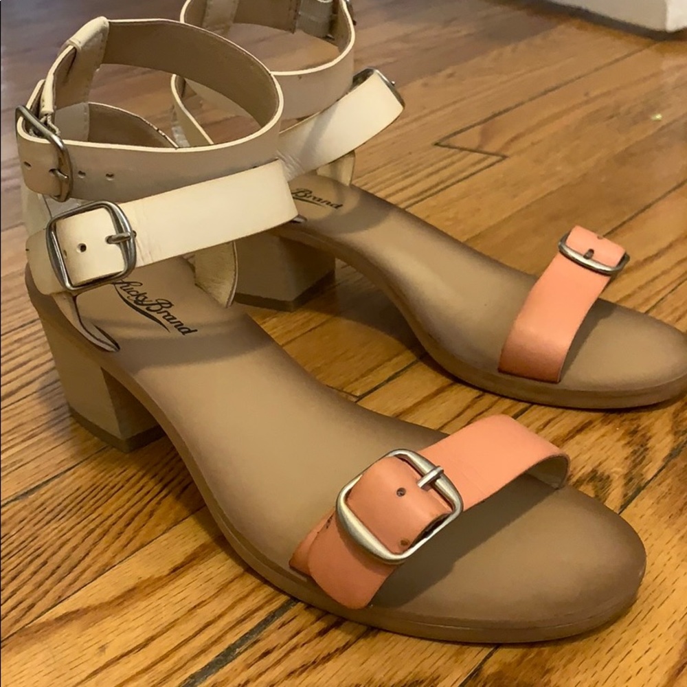 Lucky brand block heel